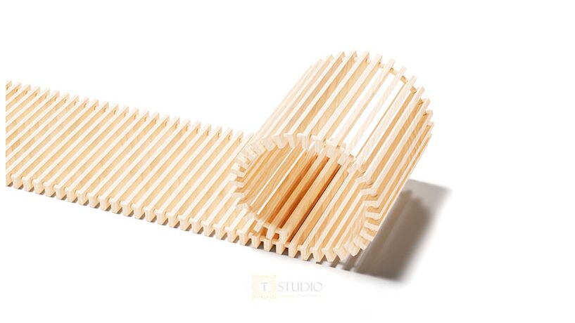 Дерев'яна решітка дубова для внутрішньопідлогового конвектора U-CON, вибілений дуб