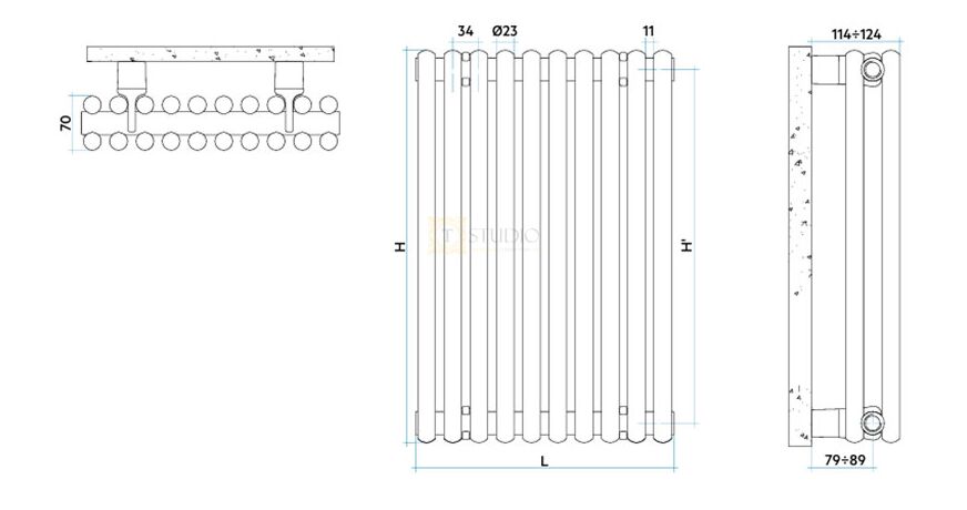 Дизайн-радиатор Irsap Arpa 23_2